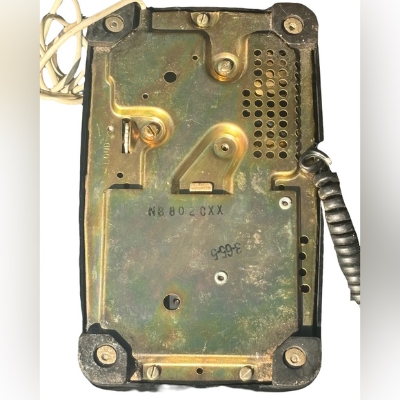 Vintage Automatic Electric Bell System Black Rotary Desk Phone Telephone - Picture 2 of 3